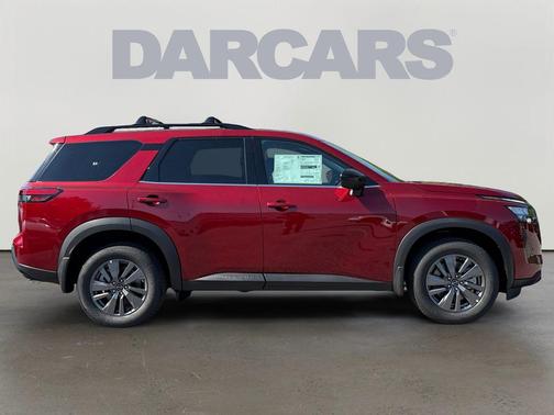 Scarlet Ember Tintcoat 2026 Nissan Pathfinder SV
