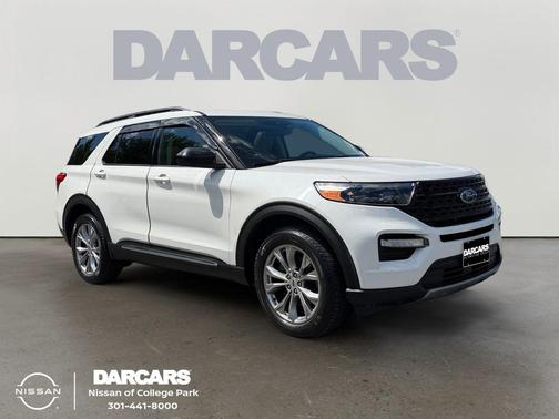 White Metallic 2020 Ford Explorer XLT