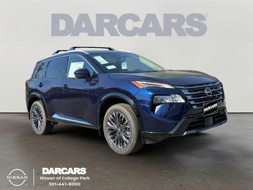 Deep Ocean Blue Pearl 2026 Nissan Rogue Platinum