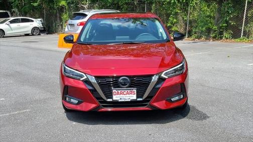 Scarlet Ember Pearl Metallic 2022 Nissan Sentra SR