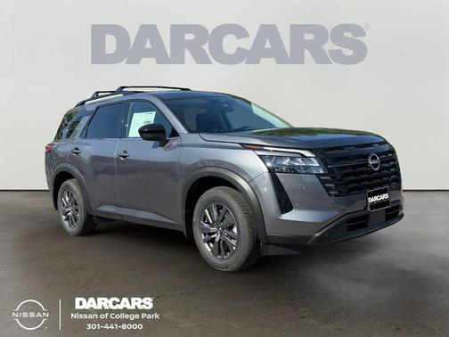 Gun Metallic 2026 Nissan Pathfinder SV