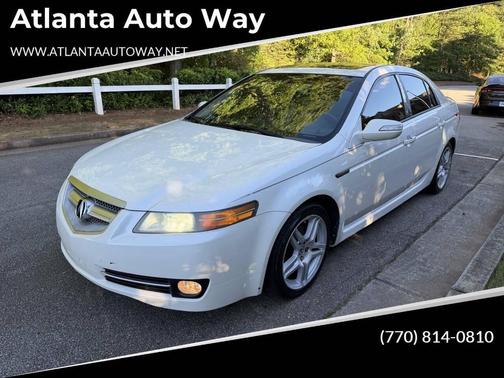 White Diamond Pearl 2008 Acura TL 3.2