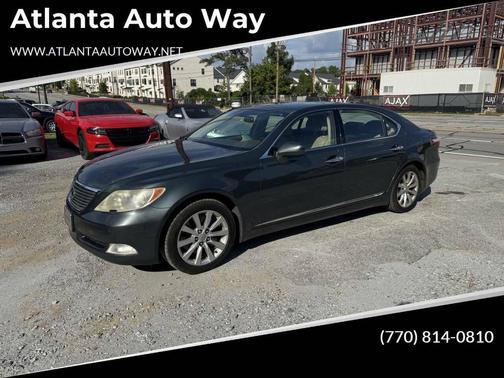 Blue 2008 Lexus LS 460 L