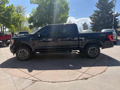 AGATE BLACK METALLIC 2023 Ford F-150 XLT