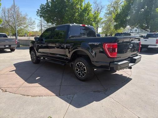 AGATE BLACK METALLIC 2023 Ford F-150 XLT