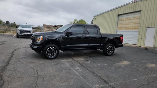 AGATE BLACK METALLIC 2023 Ford F-150 XLT