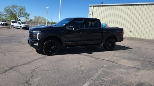 AGATE BLACK METALLIC 2024 Ford F-150 LARIAT