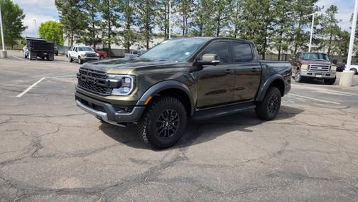 SHELTER GREEN METALLIC 2025 Ford Ranger RAPTOR