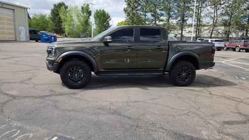 SHELTER GREEN METALLIC 2025 Ford Ranger RAPTOR