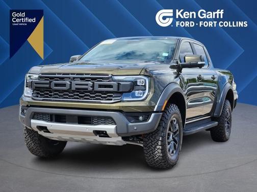 SHELTER GREEN METALLIC 2025 Ford Ranger RAPTOR