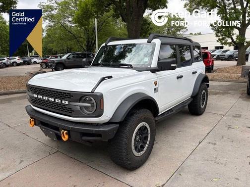 OXFORD WHITE 2022 Ford Bronco BADLANDS