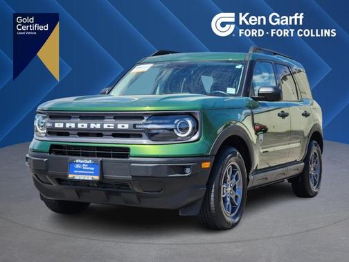 ERUPTION GREEN METALLIC 2024 Ford Bronco Sport BIG BEND