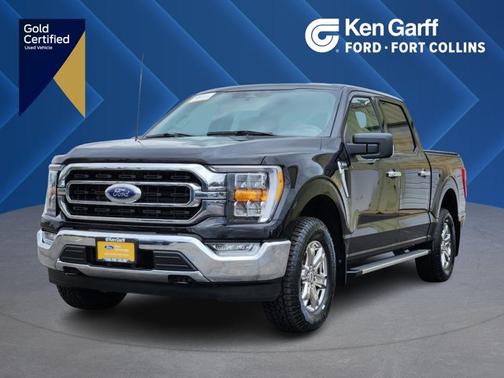 AGATE BLACK METALLIC 2023 Ford F-150 XLT