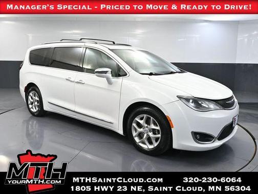 Bright White Clearcoat 2020 Chrysler Pacifica Limited