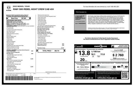 2022 RAM 1500 Rebel
