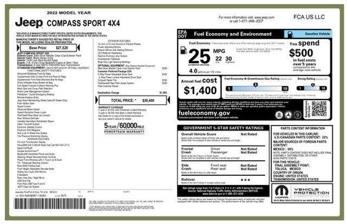 2022 Jeep Compass Sport