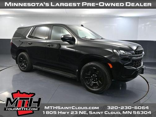 Black 2021 Chevrolet Tahoe Commercial Fleet