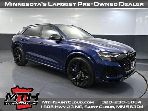 Navarra Blue Metallic 2021 Audi RS Q8 4.0T quattro