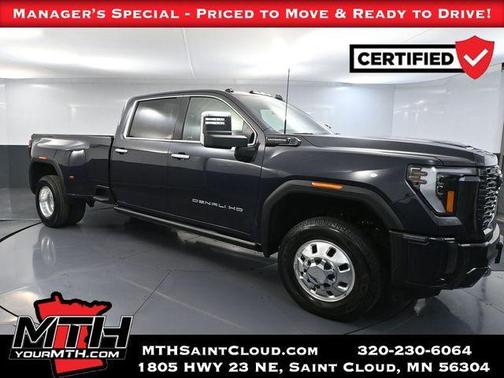 Titanium Rush Metallic 2024 GMC Sierra 3500 Denali Ultimate