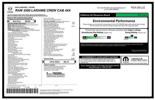 2023 RAM 3500 Laramie