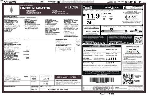 2025 Lincoln Aviator Reserve AWD