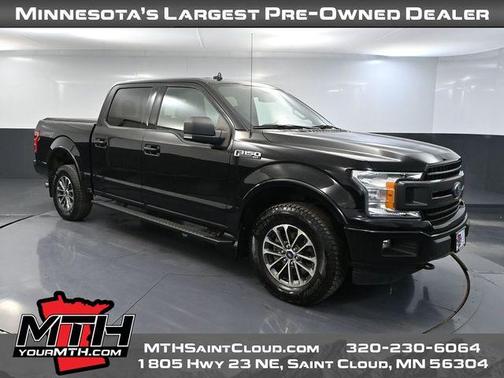 Shadow Black 2018 Ford F-150 XLT