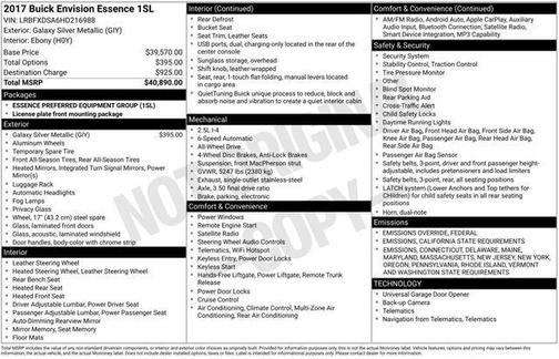 2017 Buick Envision Essence