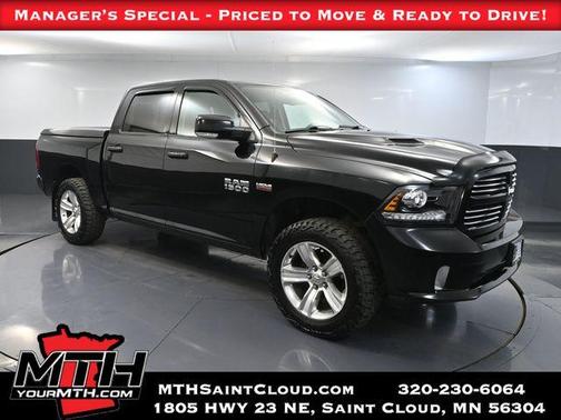 Black Clearcoat 2015 RAM 1500 Sport