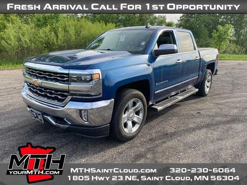 Deep Ocean Blue Metallic 2017 Chevrolet Silverado 1500 LTZ