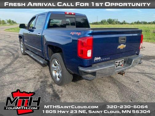 Deep Ocean Blue Metallic 2017 Chevrolet Silverado 1500 LTZ