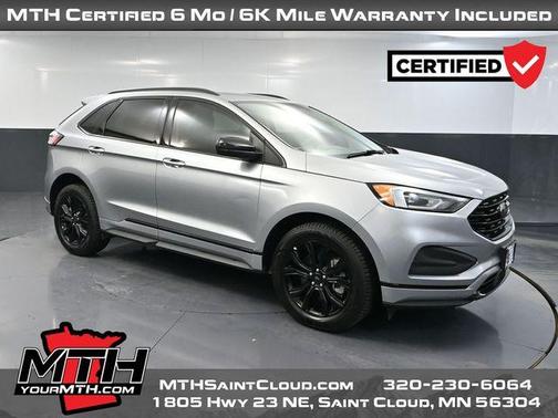 Iconic Silver Metallic 2024 Ford Edge SE