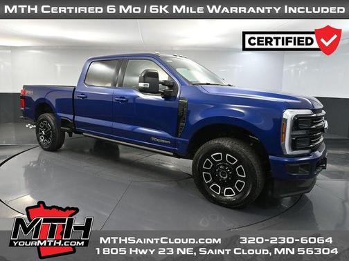 Blue 2026 Ford F-250 Platinum