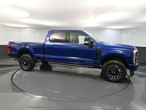 Blue 2026 Ford F-250 Platinum
