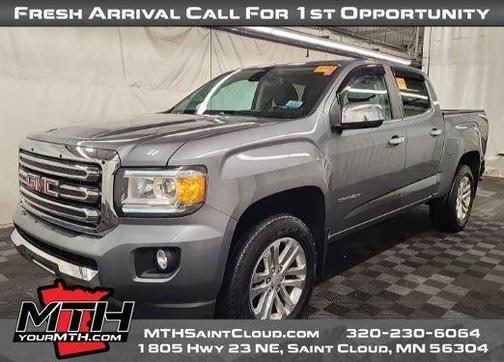 Satin Steel Metallic 2018 GMC Canyon SLT