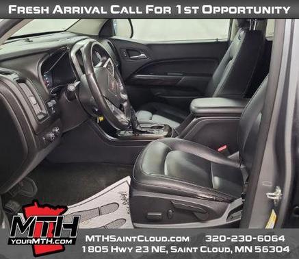 Satin Steel Metallic 2018 GMC Canyon SLT