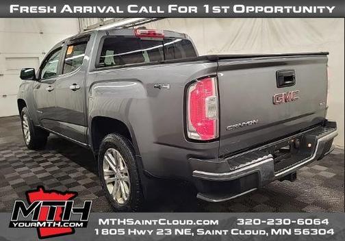 Satin Steel Metallic 2018 GMC Canyon SLT