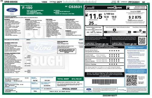 Agate Black Metallic 2023 Ford F-150 XLT