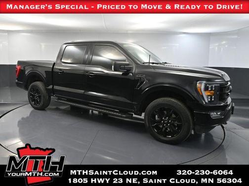 Agate Black Metallic 2023 Ford F-150 XLT