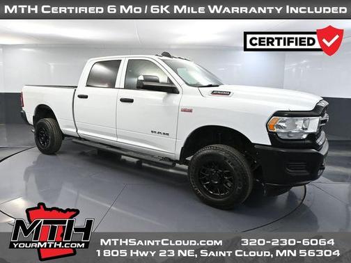 Bright White Clearcoat 2022 RAM 2500 Tradesman