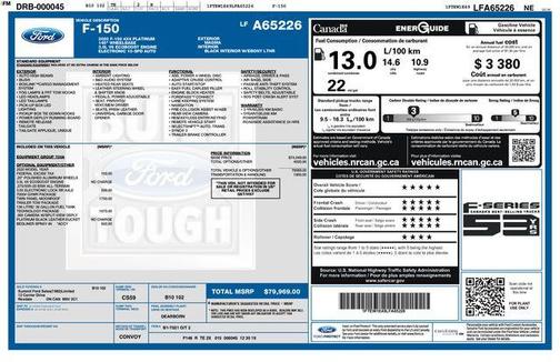 2020 Ford F-150 Platinum