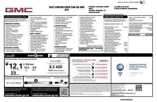 2022 GMC Canyon AT4 w/Leather