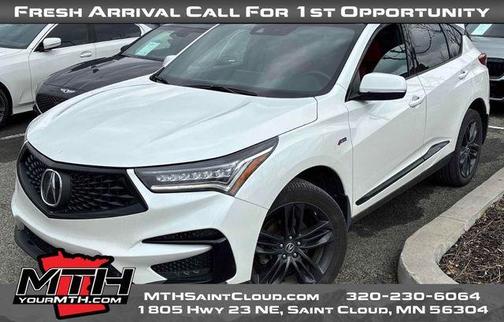 Platinum White Pearl 2021 Acura RDX A-Spec