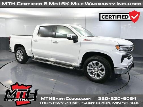 Summit White 2026 Chevrolet Silverado 1500 LTZ