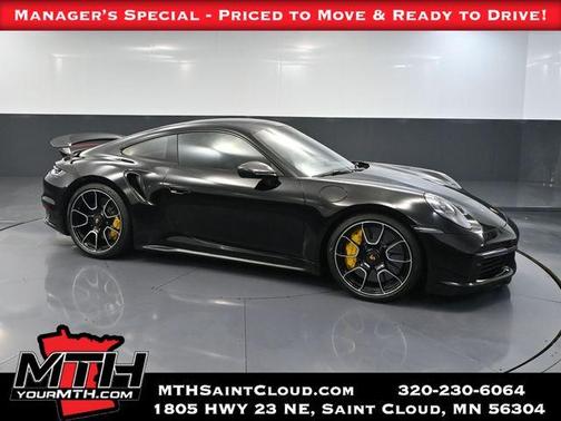 Black 2022 Porsche 911 Turbo S