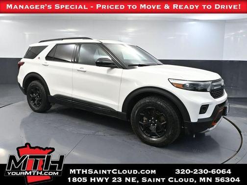 Star White 2023 Ford Explorer Timberline
