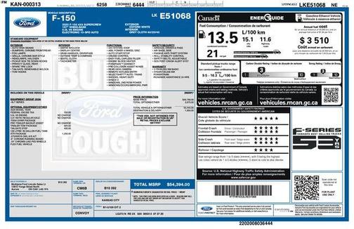 Oxford White 2020 Ford F-150 XLT