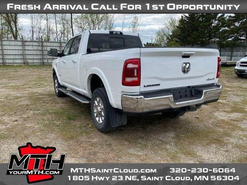 Bright White Clearcoat 2022 RAM 2500 Laramie