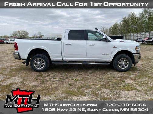 Bright White Clearcoat 2022 RAM 2500 Laramie