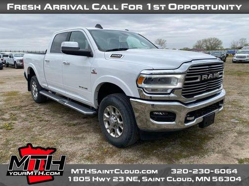 Bright White Clearcoat 2022 RAM 2500 Laramie