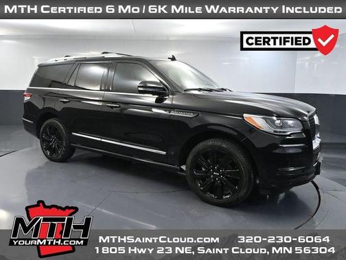 Infinite Black Metallic 2024 Lincoln Navigator Reserve